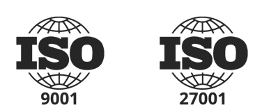 Gold Microsoft Partner, ISO 9001 and ISO 27001 certified